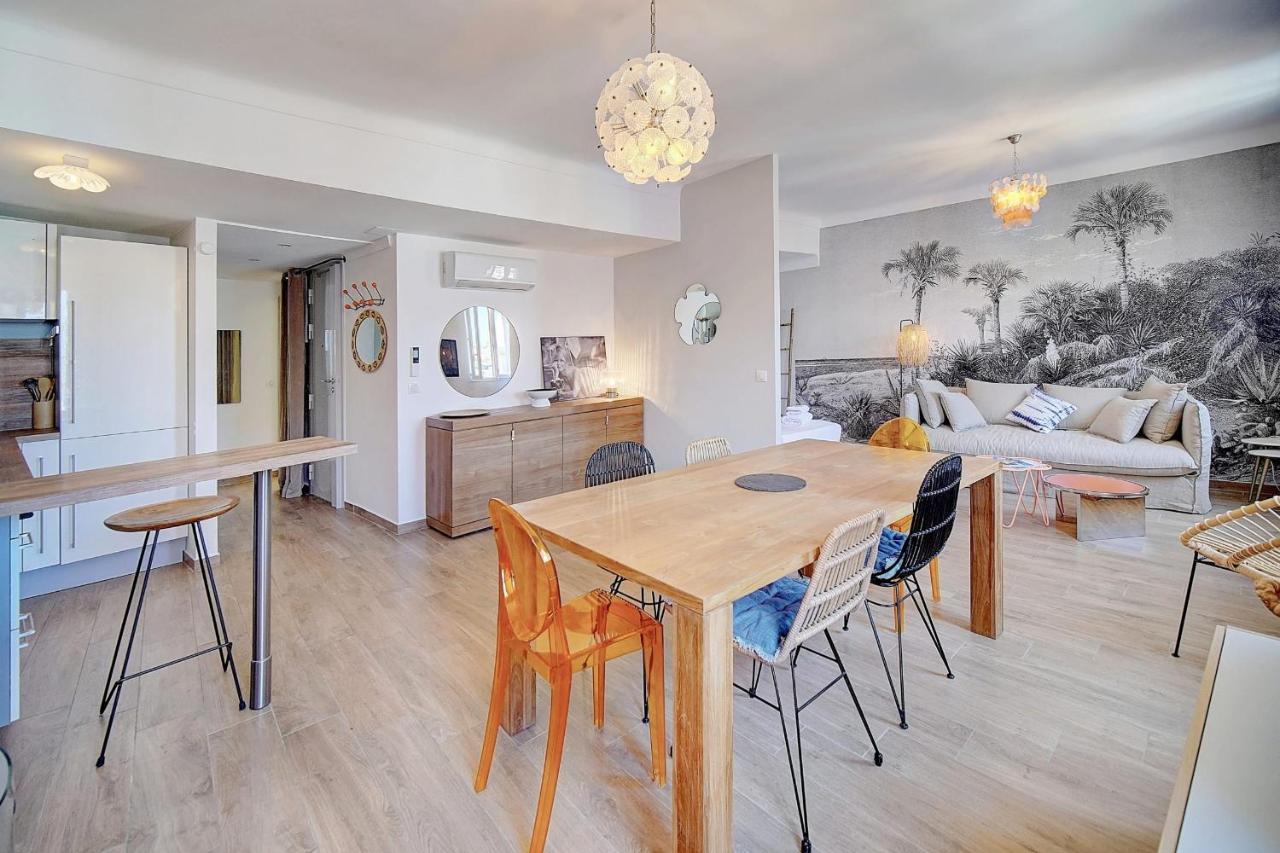 Immogroom - Sea View Apartment - 3 Min From Beach - Ac 戛纳 外观 照片